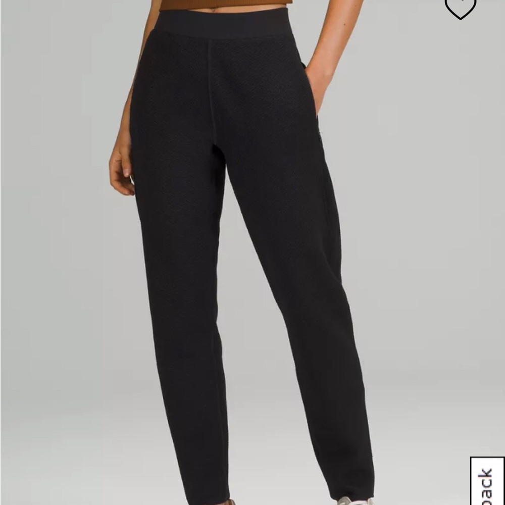 lululemon athletica Black Track Pants